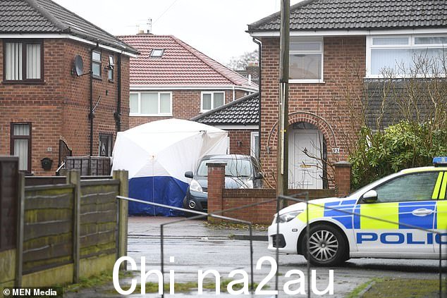 大曼彻斯特帕廷顿莫斯巷的警察,洛瑞先生于 2020 年在那里受了致命伤