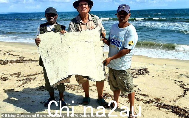 MH370 坠毁的残骸形成一条横跨印度洋的痕迹,被冲上留尼旺岛、马达加斯加等岛屿以及东非海岸