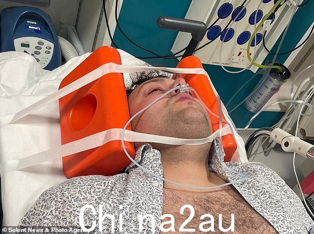 Lee Tosswill 在 M3 上发生混乱后不得不住院治疗
