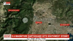 Warragamba 地区发生 3.6 级地震，西悉尼和蓝山地区发生震动