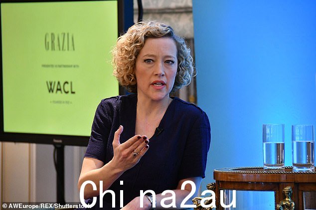 Cathy Newman 于 2019 年 3 月在伦敦 Picturehouse Central 举行的欧洲广告周