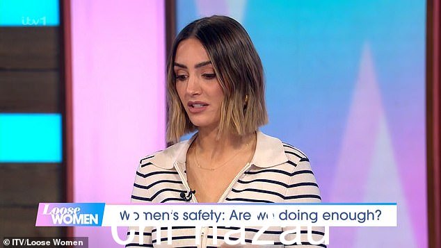 Loose Women's Frankie Bridge,35 岁,透露,在上次回家途中发生令人不安的事件后,她从未在晚上独自乘火车