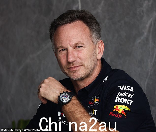 Christian Horner,50 岁(如图)上个月被指控与身份不明的女子有“不当行为”