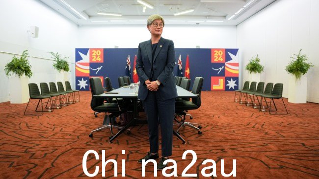 贸易部长在周日议程上加倍支持黄参议员,认为她是“澳大利亚最优秀的外交部长之一。”图片:Asanka Ratnayake/Getty Images