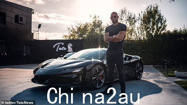 Petrolhead Tate 拥有一支豪华车队,他最近才被授予使用权被没收后