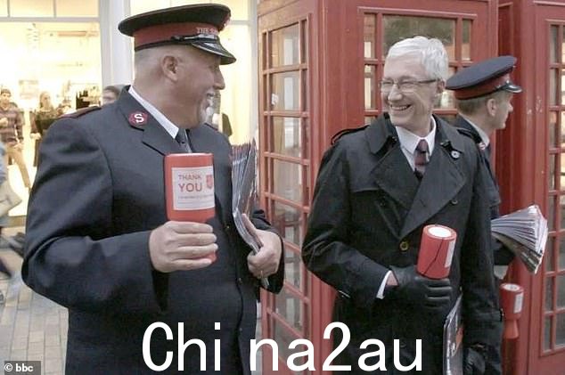 他在救世军做志愿者,并说该慈善机构在他的家乡利物浦做了很多事情