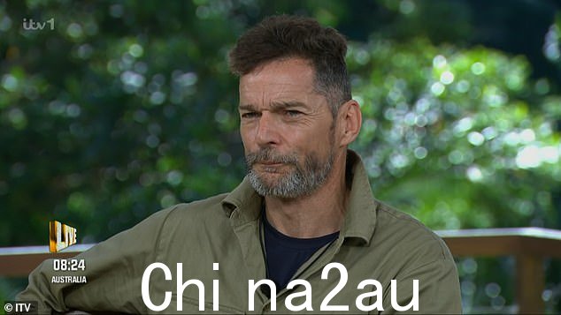 去年在我是名人期间,弗雷德不得不放弃营地厨师的角色后,两人之间的关系开始紧张