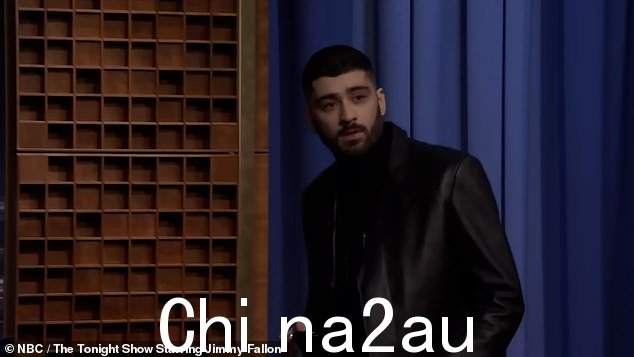 Zayn Malik,31 岁,周三出人意料地出现在 Jimmy Fallon 的《今夜秀》上,宣传他的新单曲和即将发行的专辑