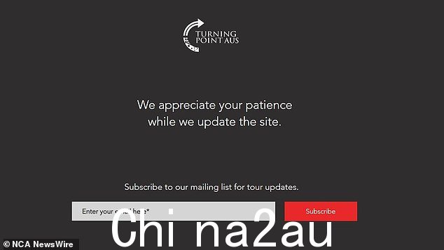 小唐纳德·特朗普澳大利亚之旅的当前页面现在显示此消息