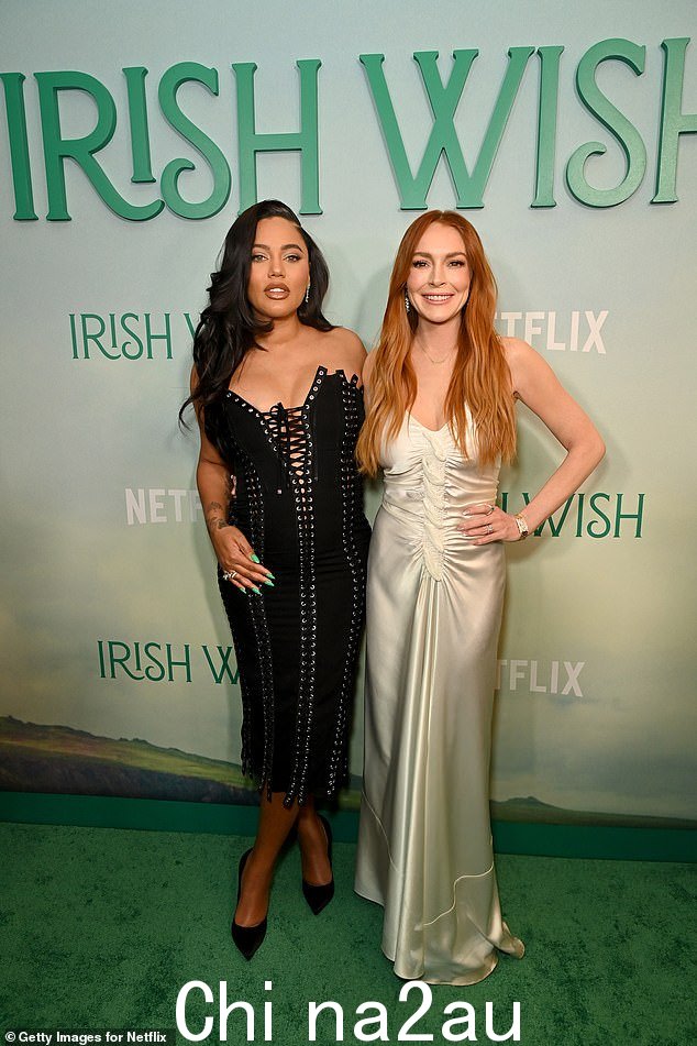 Lindsay Lohan 和 Ayesha Curry 公开了他们与丈夫的健康双重约会