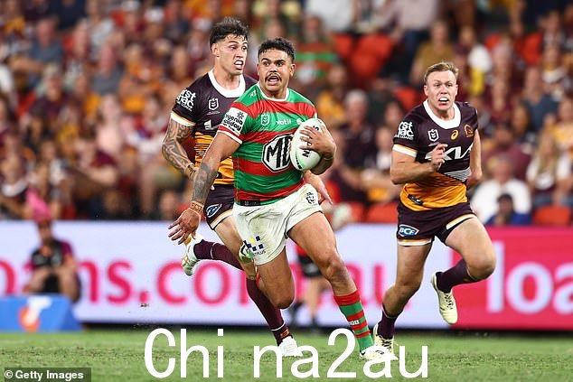 这位超级明星后卫在 Suncorp 体育场完成了他职业生涯在 NRL 的第 100 次尝试 - 但在连续两场失利后,他和苦苦挣扎的索斯面临的压力越来越大