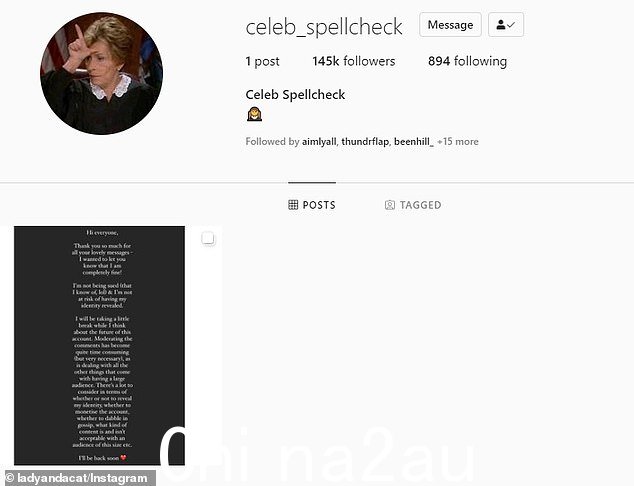 已擦除:3 月 20 日,在影响者和 D 级明星的强烈反对后,Celeb Spellcheck 突然删除了其内容存档