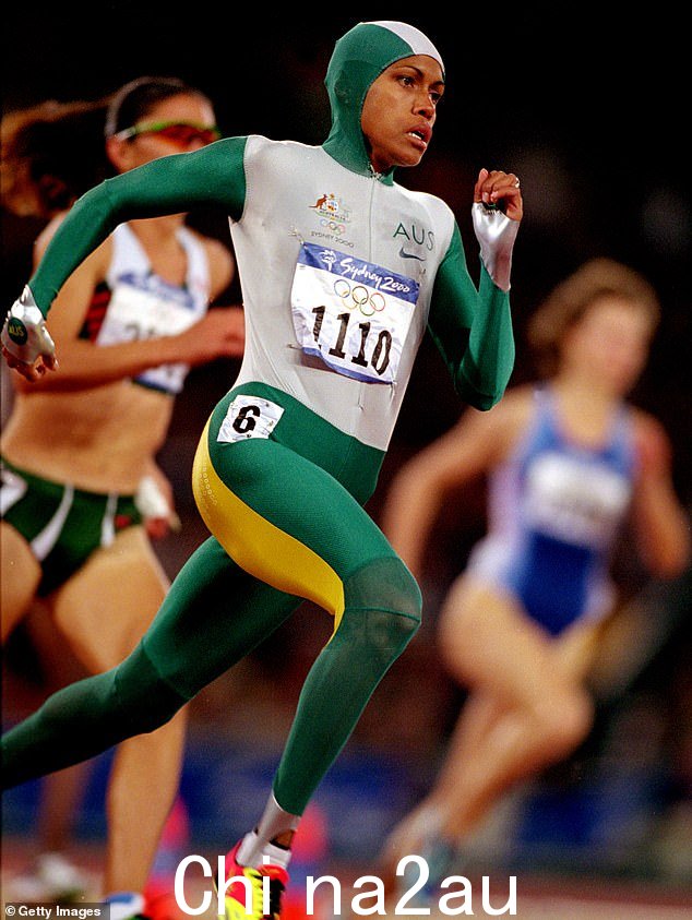 The track star endured enormous expectation from the Australian public ahead of the 2000 Games - but still landed gold in the 400m final