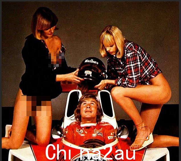亨特巅峰期的另一则广告,今天绝对不会被允许