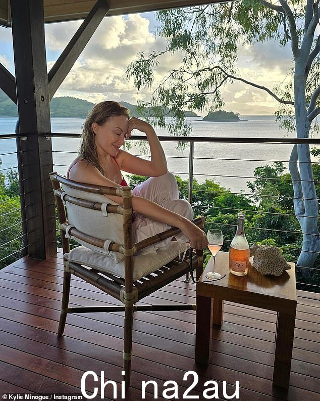 凯莉·米洛 (Kylie Minogue) 在拉斯维加斯驻地休息期间,正在家乡澳大利亚享受一段休息时间