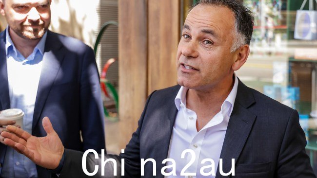 一项新的民意调查显示,联盟党的初选票数上升了四个百分点,减轻了领导人约翰·佩苏托的压力。图片:Ian Currie/澳大利亚新闻集团