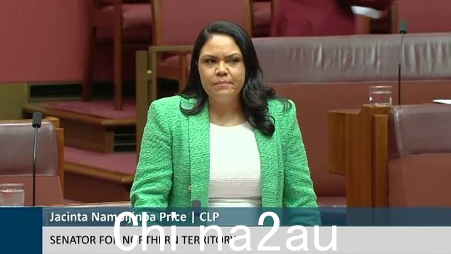 参议员 Jacinta Nampijinpa Price 呼吁部署联邦防暴队甚至军队,以恢复北领地中心的秩序
