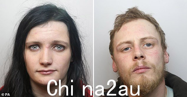 他的父母 Shannon Marsden(左)和 Stephen Boden(右)因谋杀 10 个月大的婴儿而分别被判处至少 27 年和 29 年监禁