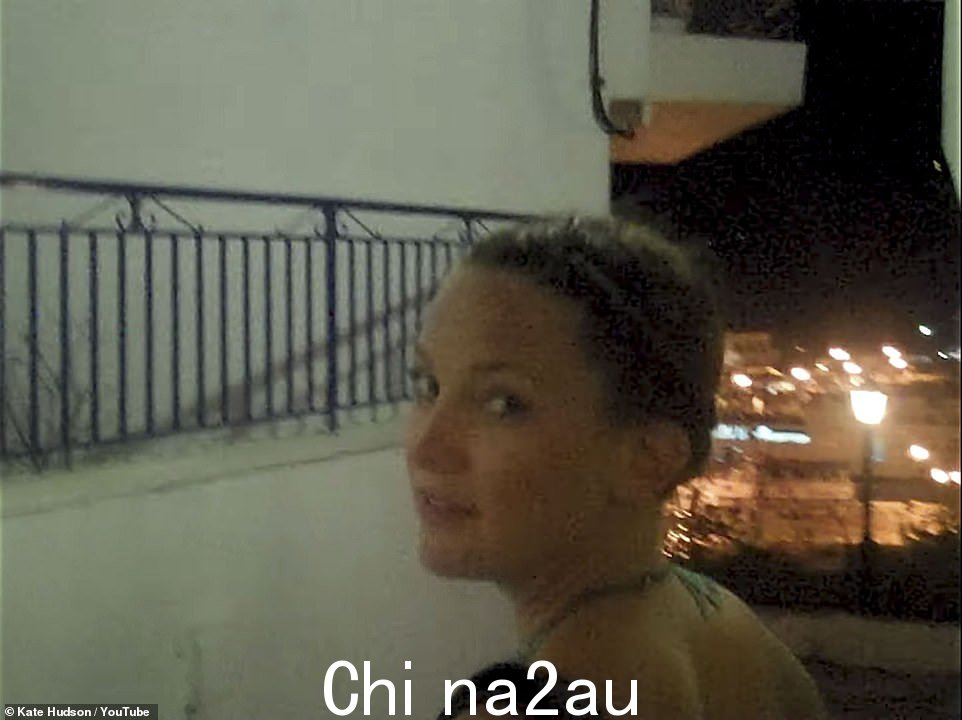 凯特在她的音乐视频中分享的另一个剪辑中看到