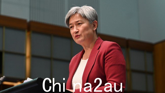 Penny Wong 周日与澳大利亚天空新闻政治编辑 Andrew Clennell 讨论了这个问题。图片:NCA NewsWire / Martin Ollman