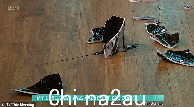 在有关花瓶的片段中,一位女士声称以 1.5 英镑购买了陶瓷,结果价值令人瞠目结舌的 3 万英镑