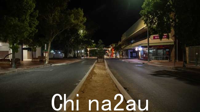 爱丽丝泉市市长马特·帕特森赞扬了青少年宵禁对这个偏远小镇的影响。图片:澳大利亚新闻集团 / Pema Tamang Pakhrin