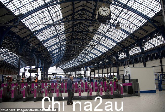 ThamesLink 被迫从晚上 7 点起关闭三个平台约半小时,同时关闭电源并移除鲱鱼鸥