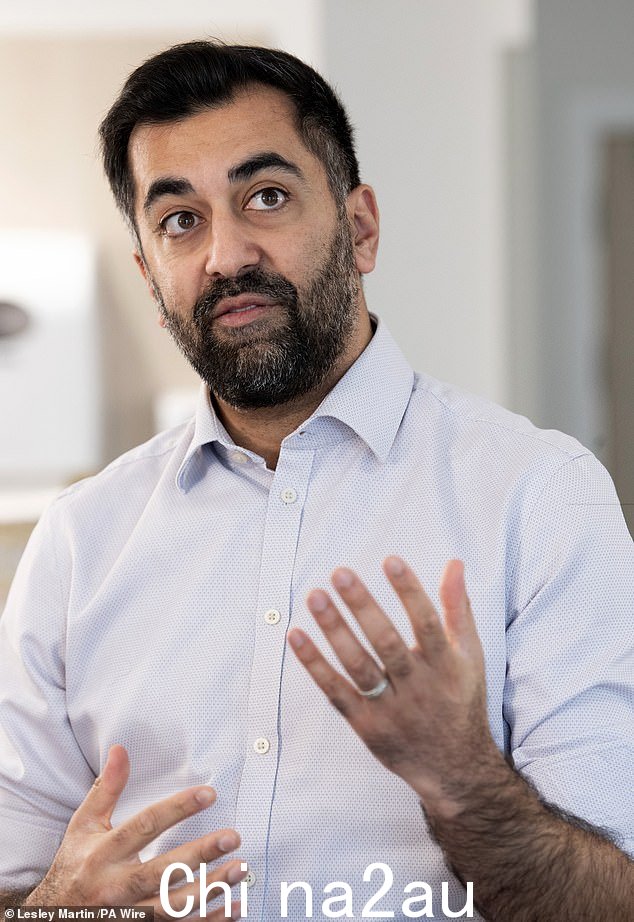 苏格兰首席大臣 Humza Yousaf,他支持周一生效的新《仇恨犯罪法案》