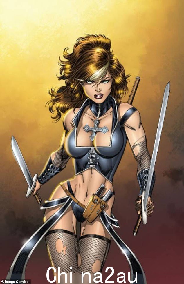 Avengelyne 是一本以堕落天使为中心,与地球上的恶魔和怪物战斗的漫画书