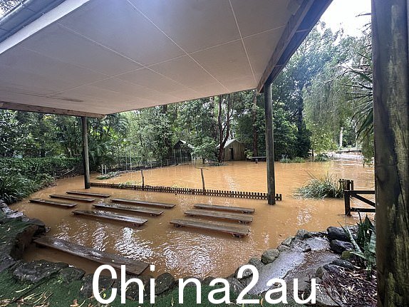 13273417 紧急留在室内黑色东北天气现象带来 300 毫米降雨,向 500 万澳大利亚人发出警告