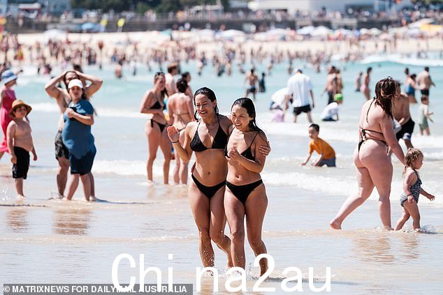 Channel 7's Made In Chelsea spin-off series started filming scenes on the beachfront last month, but has allegedly already dealt with some on-set issues (stock image of Bondi beach)