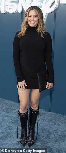 Tisdale pictured