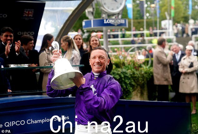 Dettori 去年计划退休,然后选择在美国继续他的职业生涯