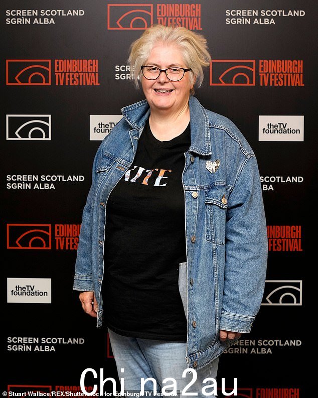 Sally Wainwright(如图)因在 BBC 欢乐谷担任编剧和制片人而成为电视界第六位最有影响力的人物