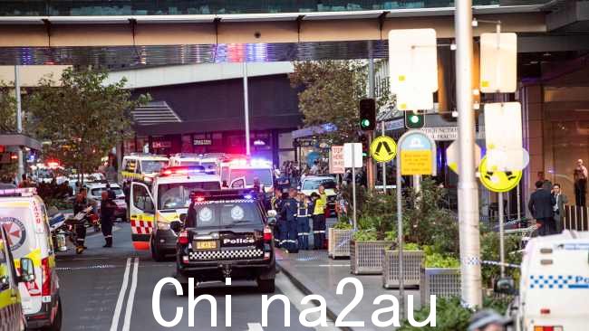 该事件于周六下午在 Bondi Junction 发生。图片:NCA NewsWire / Monique Harmer