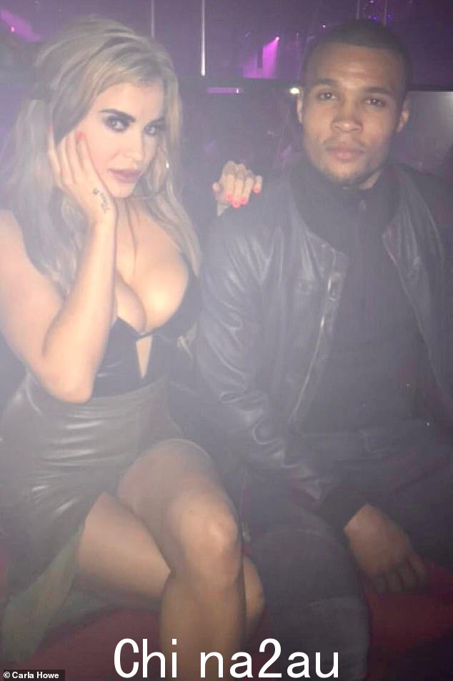 Carla 还与前职业拳击手 Chris Eubank 的儿子 Chris Eubank Jr(如图)有联系