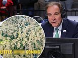 哥伦比亚广播公司 (CBS) 传奇播音员吉姆·南茨 (Jim Nantz) 在大师赛直播中说了 X 级口误后,在社交媒体上引起了人们的议论