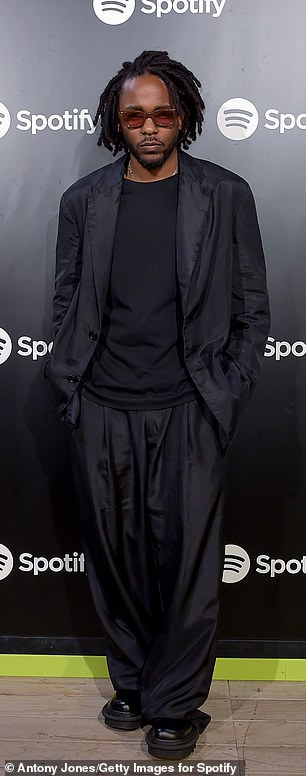Kendrick Lamar 摄于 2022 年