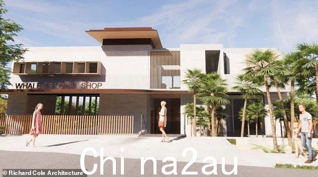 鲸鱼海滩居民抱怨 2022 年拟议餐厅(如图)的扩建会造成太多噪音