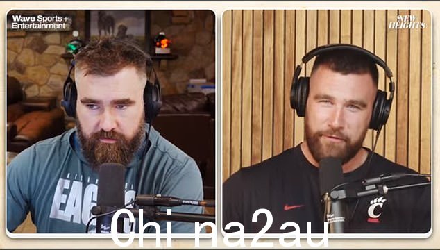Kelce 已经是一位成功的播客主持人,但现在正在进军电视领域