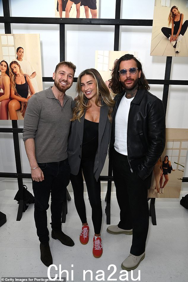 前 TOWIE 明星 Pete,36 岁(左)出席支持 Zara 的新冒险
