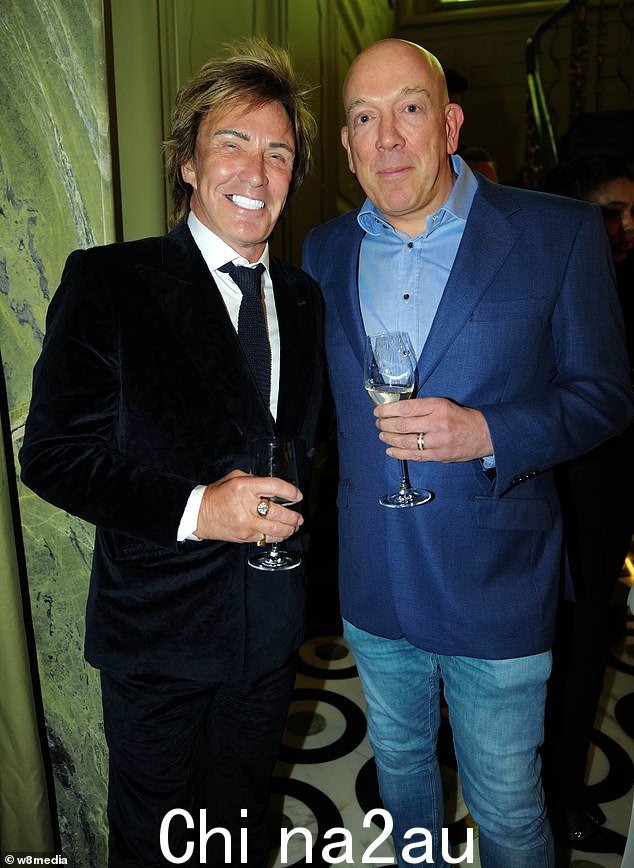 Pimlico Plumbers 创始人 Charlie Mullins 与演员兼电影制片人 Terry Stone