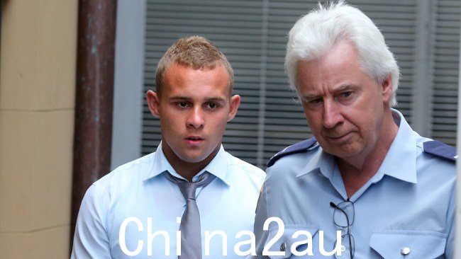 Kieran Loveridge 已11年后假释出狱。图片:Ross Schultz/澳大利亚新闻集团
