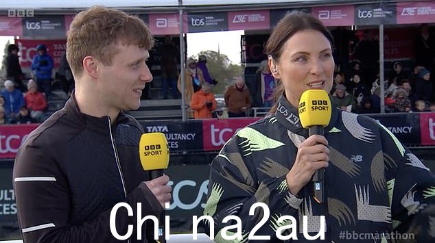 Emma Barton 和 Jamie Borthwick 正在准备参加伦敦马拉松,同时还在拍摄周一的 EastEnders 剧集