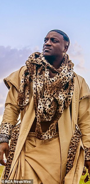 Pictured: Akon