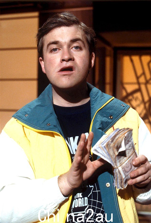 演员 Harry Enfield 在 20 世纪 80 年代被视为 Loadsamoney