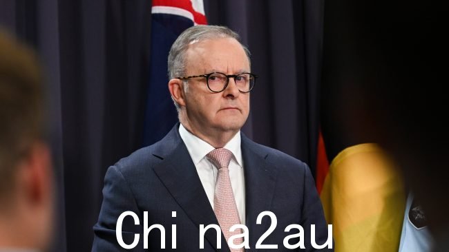 安东尼·艾博尼斯 (Anthony Albanese) 周日将参加一场集会,要求结束针对妇女的暴力。图片:NCA NewsWire / Martin Ollman