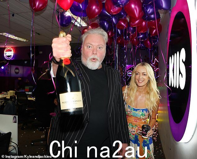 Kyle Sandilands 和 Jackie 'O' Henderson 毫不担心,他们备受期待的广播节目将于周一在墨尔本广播电台播出。图中所示