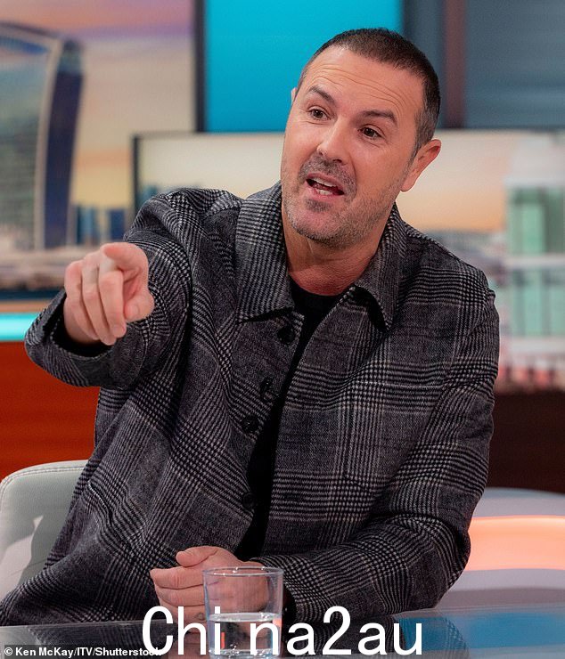 Christine 分居的丈夫 Paddy McGuinness 最近透露,如果她能见到其他人,他会支持这位模特(Paddy 于二月拍摄)