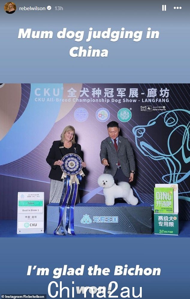 Rebel Wilson 周日分享了一张她母亲 Sue Bownds 的罕见照片,她的职业令人惊讶